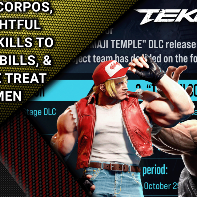 Best of V Episode 323: Tekken’s Corpo Woes, Thoughtful Terry Thoughts, and the Mistreatment of Women in the FGC